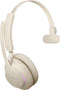 Jabra Evolve2 65 MS Mono - Bluetooth Headset - Draadloos - Beige