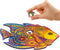 UNIDRAGON Houten Puzzel Voor Volwassenen Dier - Glanzende Vis - 106 stukjes - Small 23x18 cm