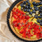 COOCK Quiche Bakvorm - Taartvorm met Antiaanbaklaag 24 cm - Incl. Deegschraper & E-Book