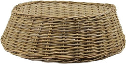 van der Leeden - Kerstboomhuls - rotan Antique Grey - d60 h26 cm