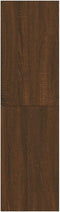 vidaXL - Tv-wandmeubels - 2 - st - 30,5x30x110 - cm - bruin - eikenkleur