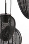 Light & Living Hanglamp Yaelle - Zwart - Ø36cm - 3L - Modern - Hanglampen Eetkamer, Slaapkamer, Woonkamer