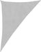 vidaXL - Zonnezeil - 4x5x6,4 - m - 100% - polyester - oxford - lichtgrijs