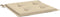 vidaXL - Tuinstoelkussens - 6 - st - 40x40x3 - cm - oxford - stof - beige