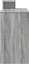 vidaXL - Bureau - Grijs - Sonoma - 106x40x88,5 - cm - Geperst - Hout