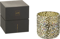 J-Line geurkaars Tender Rose - wax - groen - medium - 70U