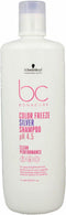 Schwarzkopf Bonacure Color Freeze Silver Shampoo 1000ml - Zilvershampoo Vrouwen