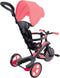 Globber Explorer Trike - 4in1 driewieler - Verstelbaar zadel en handgreep - Roze