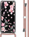 iMoshion Hoesje Geschikt voor Samsung Galaxy A50 / A30s Hoesje Met Koord - iMoshion Design Hoesje met Koord - Roze / Transparant / Blossom Watercolor