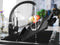 Lafe GRL003 elektrische barbecue grill met glazen deksel en antiaanbaklaag 1650W - tafelgrill grillplaat voor balkon