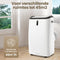 Komodo Frosty 12000 BTU - Mobiele Airco - 3 in 1 Koelen Luchtontvochtiger - Wit
