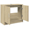 vidaXL - Wastafelkast - 63x29x55 - cm - bewerkt - hout - sonoma - eikenkleurig
