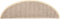 vidaXL - Trapmatten - 15 - st - 65x21x4 - cm - wit - en - bruin