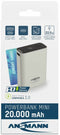 Ansmann PB222PD - Powerbank 20000 mAh - USB PD 3.0 Quick Charge 2.0 - Wit
