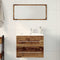 vidaXL - Wastafelmeubel - 60x38,5x48 - cm - spaanplaat - oud - hout