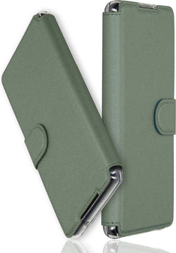 Accezz Hoesje Geschikt voor Samsung Galaxy A13 (4G) Hoesje Met Pasjeshouder - Accezz Xtreme Wallet Bookcase - Lichtgroen