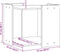 vidaXL - Kattenbakkast - 53x53x51 - cm - bewerkt - hout - grijs - sonoma - eikenkleur
