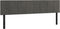 vidaXL - Hoofdborden - 2 - st - 80x5x78/88 - cm - fluweel - donkergrijs