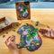 UNIDRAGON Houten Puzzel Voor Volwassenen Dier - Serieuze Panda - 110 stukjes - Small 18x24 cm
