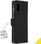 Accezz Galaxy A31 - Flip cover - Krasbestendig Schokbestendig - Zwart