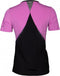 Papillon Sportshirt Dames Polyester/elastaan Roze/zwart Mt L