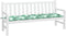 vidaXL - Tuinbankkussen - 180x50x7 - cm - oxford - stof - bladpatroon