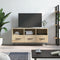 vidaXL - Tv-meubel - 102x36x50 - cm - bewerkt - hout - sonoma - eikenkleurig
