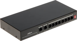 Dahua PFS3010-8ET-65 - Switch - 8x PoE+ 802.3af/at - 65W PoE budget