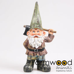 KABOUTER MET BIJL 18X12X39 CM