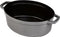 Staub Braadpan Ovaal Cocotte Grafietgrijs - ø 29 cm / 4.2 liter