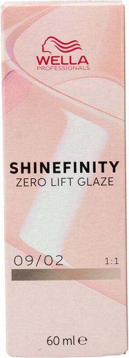 Permanente kleur Wella Shinefinity Nº 09/02 (60 ml)