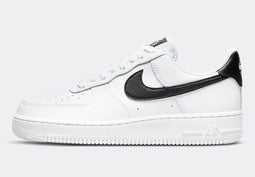 Nike Air Force 1 '07 - Lage Sneakers - Leer - WHITE/BLACK