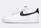 Nike Air Force 1 '07 - Lage Sneakers - Leer - WHITE/BLACK