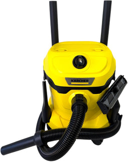 Kärcher WD 2 PLUS - Cylinderstofzuiger - 1000 W 12 L - Geel/Zwart