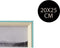 Fotolijsten Blauw Lichtbruin Kristal Hout MDF (3 x 27 x 22 cm)