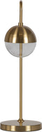 BePureHome Globular Tafellamp - Metaal - Antique Brass - 59x27x20