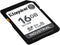 Kingston Industrial SDIT 16GB - SD kaart - UHS-I tot 100MB/s - Temperatuur -40°C tot 85°C