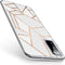 iMoshion Hoesje Geschikt voor Samsung Galaxy S20 Hoesje Siliconen - iMoshion Design hoesje - Wit / Meerkleurig / Goud / White Graphic