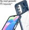 iMoshion Hoesje Geschikt voor Samsung Galaxy A25 Hoesje - iMoshion Camslider Backcover - Donkerblauw