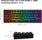 HXSJ L500 - Draadloze Gaming Toetsenbord - RGB - Tri mode - Zwart