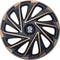 Sparco Wieldoppen Varese 14 inch Goud Zwart - 4 stuks