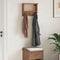 vidaXL - Wandkapstok - SANDNES - 45x12x35 - cm - massief - grenenhout