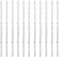 vidaXL - Gaashek - met - palen - 25x1,5 - m - gegalvaniseerd - staal - zilverkleurig