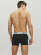 Jack & Jones 3P - Heren Boxershorts - Strakke pasvorm - Zwart (3-pack)