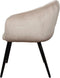 Pole to Pole - Bubble stoel - Velvet - Sand White