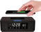 Platinet PMGQ15B - Stereo wekkerradio - FM Bluetooth draadloos opladen - GROOT DISPLAY