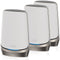 Netgear Orbi RBKE963 - Mesh WiFi 6E-systeem - Quad-band tot 830 m2 dekking - White Edition (3 stuks)