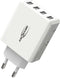 Ansmann HC430 - USB-oplader 30 W 4x USB-A - Wit