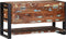 vidaXL - Opbergbak - Multikleur - 80x35x45 - cm - Massief - Gerecycled - Hout