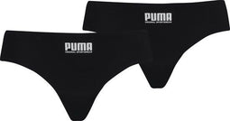 PUMA Women's Sporty Mesh Brazilian - 2-pack - Zacht en naadloos